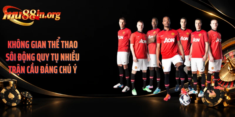Không gian thể thao sôi động quy tụ nhiều trận cầu đáng chú ý
