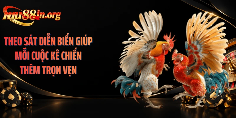 Theo sát diễn biến giúp mỗi cuộc kê chiến thêm trọn vẹn